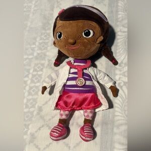 Disney doc  mcstuffins girl Plush Doll with Pink Polka Dots
